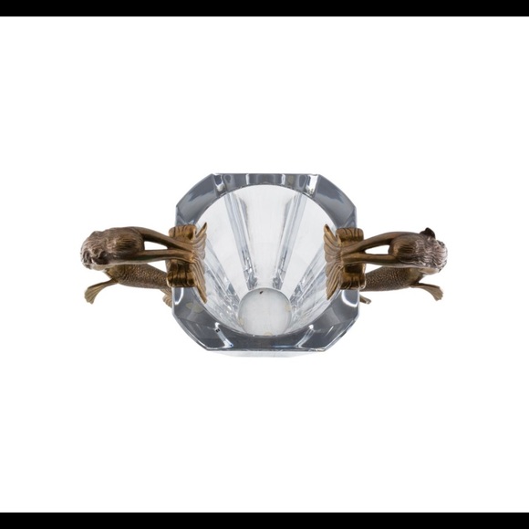 BACCARAT ERTE SEA MAIDENS VASE with brass mermaid. - Picture 3 of 8